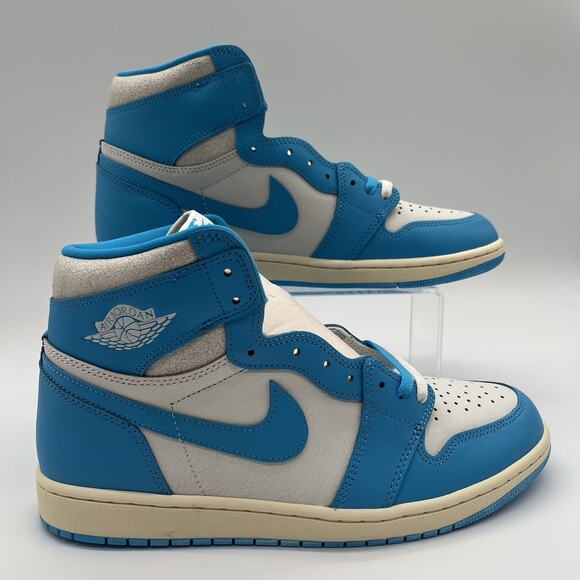 Mens Size 10 Nike Air Jordan 1 Retro High UNC Reimagined Blue Shoes DZ5485 402 - Picture 1 of 7